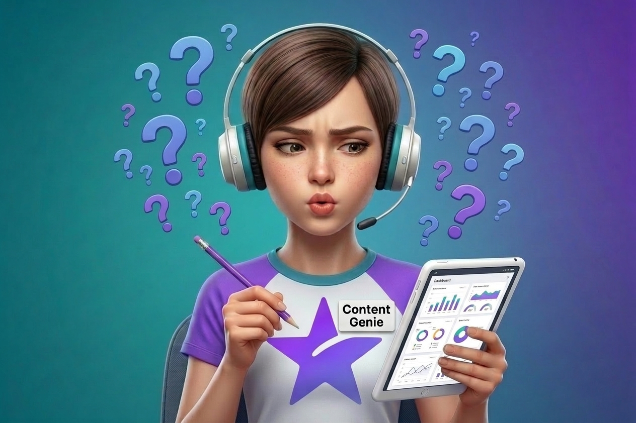 Content Genie pensando